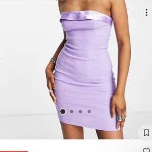 OUT OF STOCK Missyempire bandeau mini dress